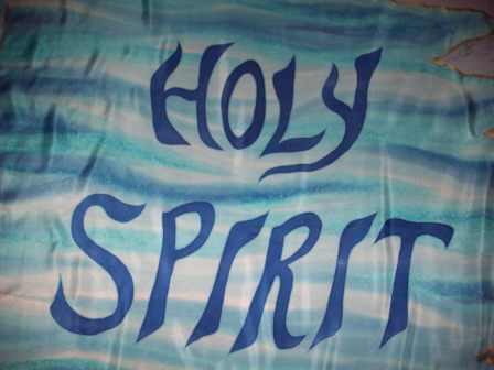 Picture  Silk praise and worship flag