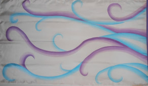 Picture of silk praise flag